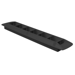 Attwood 1495A1 Black Louvered Vent