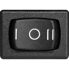 SWITCH ROCKER SPDT (ON)-OFF-(ON)