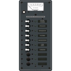 Blue Sea Systems 8478 Vertical AC 10-Position Panel