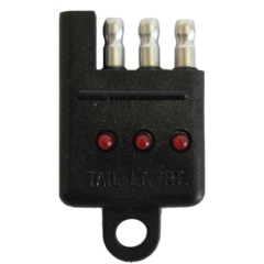 Bargmann 51-98-005 4-Flat Car End Tester with LED Display