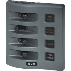 Blue Sea 4304 WeatherDeck 4-Position Fuse Panel
