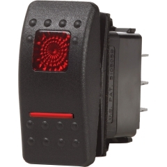 Blue Sea 7936 LED On-Off-On Contura Switch