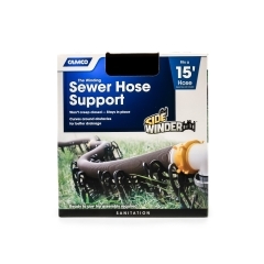 Camco 43041 15 foot Sidewinder Plastic Sewer Hose Support