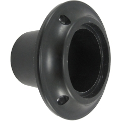 Centek Industries 1200323 Black Exhaust Thru Hull Fitting - 4 in.
