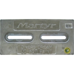 magnesium hull anode - 12-in. x 6-in.
