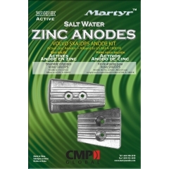Martyr CMSXAKITZ Volvo Penta SX-A & DPS Zinc Anode Kit