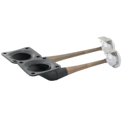 12 volt Concealed Duel Trumpet Air Horn | Marinco 11058