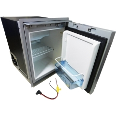 Norcold DC740SS 1.7 cubic foot Stainless Steel Refrigerator with Freezer, DC Only 