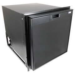 Norcold DC751BB 2.7 cubic foot Refrigerator with Freezer, Black, DC Only 