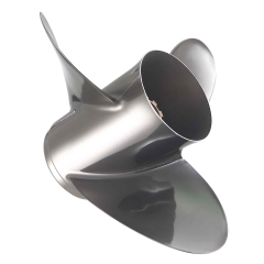 Quicksilver QS5004X Thunderbolt 15-1/2 X 17 RH Stainless Steel Propeller
