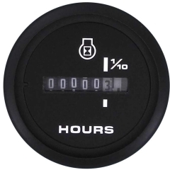 Sierra 84760P Amega Series Hour Meter - 0-10,000 hrs. 