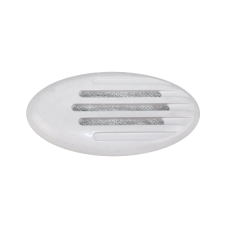 White Snap-in Grill for 11079/11095 Horns | Marinco 11090