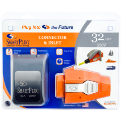 SmartPlug B32ASSYPG 32 Amp Gray Inlet and Female Connector Combo Kit