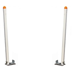Tie Down Engineering 86105 Adjustable Boat Trailer Guide On Set - 48 in.