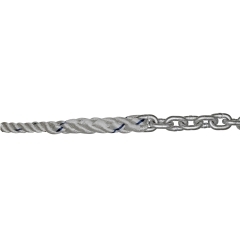 Titan 10525068 1/4-50 x 1/2-250 3-Strand Anchor Rode 