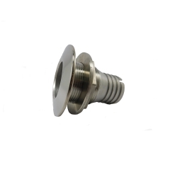 Whitecap 6545 1-1/2 Inch Hose Barb Stainless Steel Thru Hull