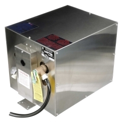 Whale S700 Seaward 6 Gallon 120V Water Heater w/Rear Heat Exchanger, Stainless Steel Jacket 