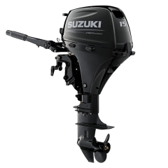 Suzuki DF15ATHL5 15 HP Outboard Motor with 20 inch Long Shaft